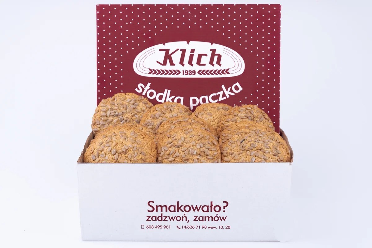 Ciastka grahamowe ze słonecznikiem