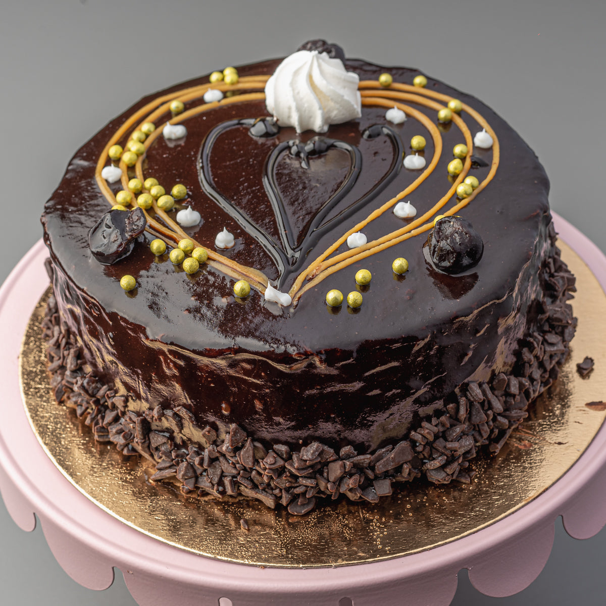 Tort czekoladowo-wiśniowy