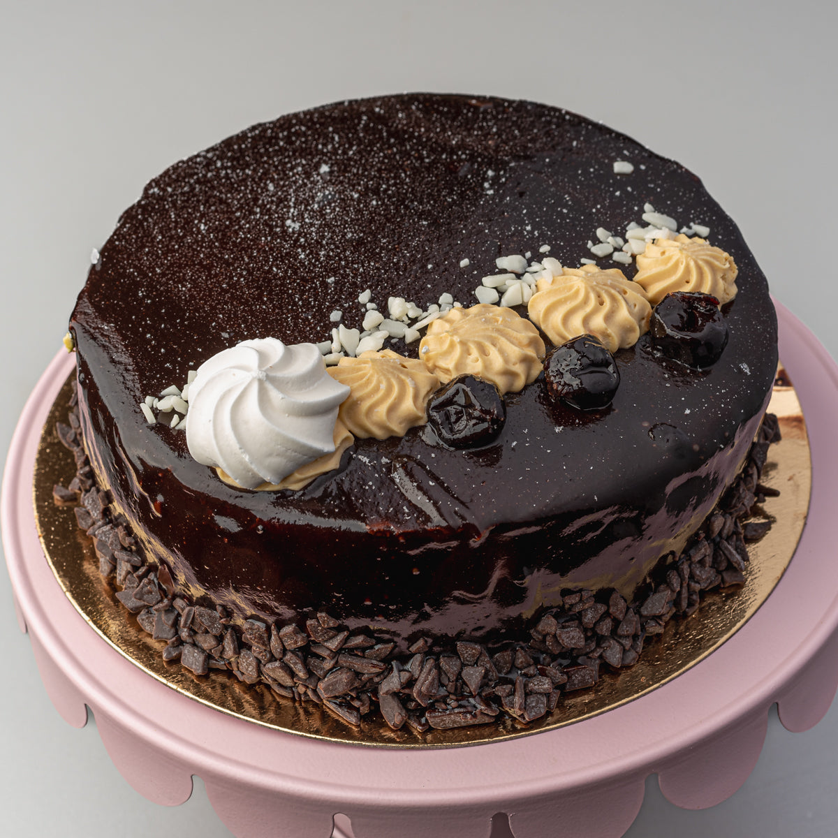 Tort czkoladowo-wiśniowy