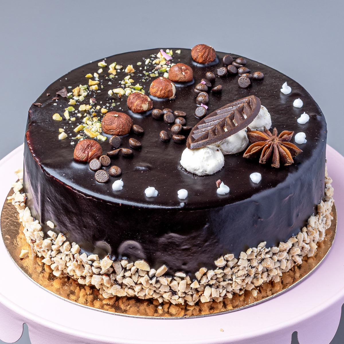 Tort Czekolada I Orzechy Laskowe